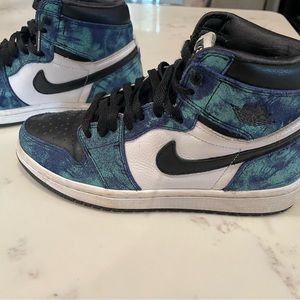 Jordan 1 High Tie Die - size 8